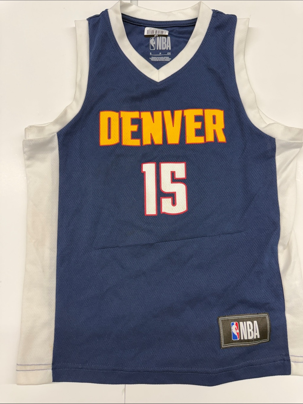 NEW NBA Denver Youth Basketball Jersey Jokic #15 Youth Small